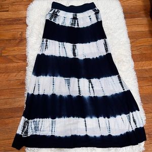 Venus women tie dye maxi skirt size S